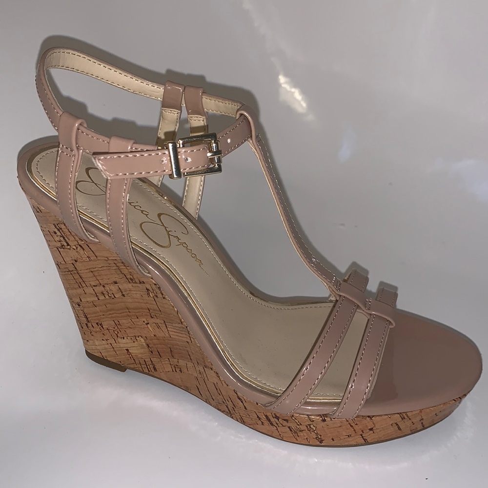 Jessica Simpson Jardina Wedge - Nude